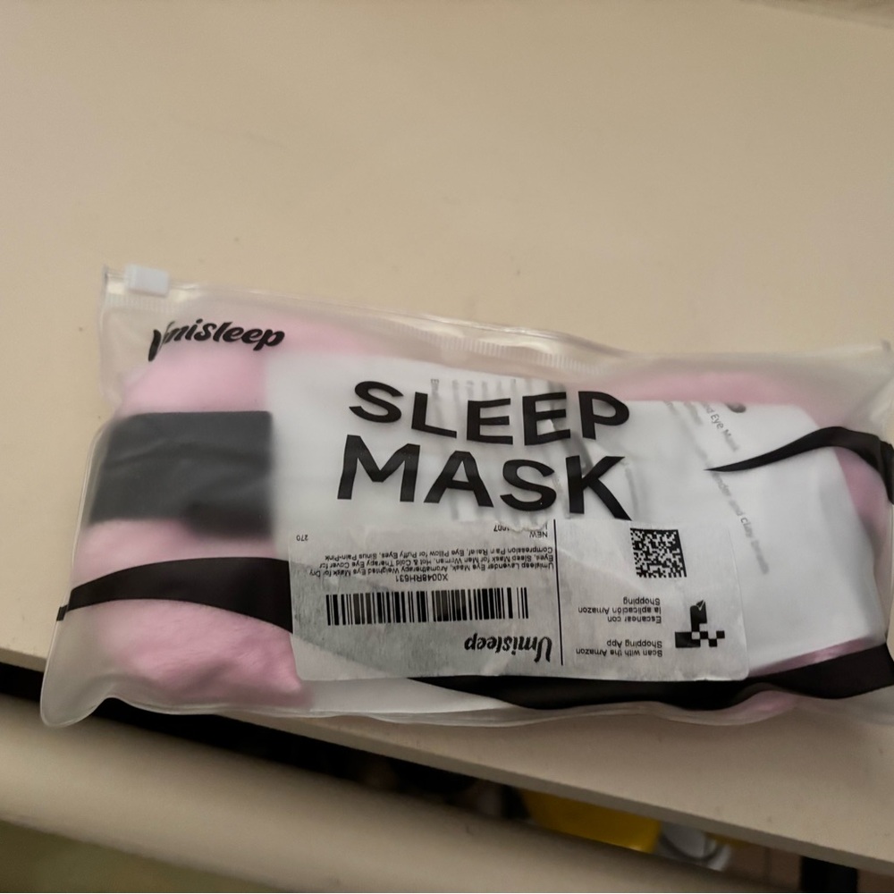 Pink Sleep Mask